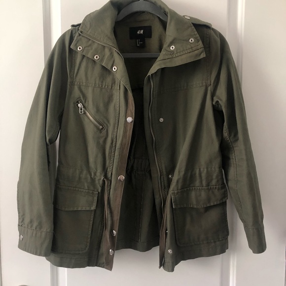 Green Cargo Jacket - Picture 4 of 9